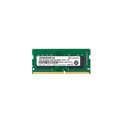 Transcend JetRam DDR4-2666 SO-DIMM 16GB, 16 GB, 1 x 16 GB, DDR4, 2666 MHz, 260-pin SO-DIMM