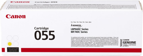 Canon-Toner- CRG 055 Y-LBP663Cdw / LBP664Cx / MF742Cdw / MF744Cdw / MF746Cx - Yield 2 100 - TAR - 3013C002AA Canon-Toner- CRG 055 Y-LBP663Cdw / LBP664Cx / MF742Cdw / MF744Cdw / MF746Cx - Yield 2 100 - TAR - 3013C002AA