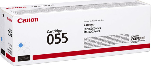 Canon-Toner- CRG 055 C LBP663Cdw / LBP664Cx / MF742Cdw / MF744Cdw / MF746Cx - Yield 2 100 - TAR - 3015C002AA Canon-Toner- CRG 055 C LBP663Cdw / LBP664Cx / MF742Cdw / MF744Cdw / MF746Cx - Yield 2 100 - TAR - 3015C002AA