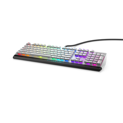 Dell AlienWare LP RGB Mechanical Gaming Keyboard - AW510K (Lunar Light) US Int QWERTY - TAR - 545-BBCH-TAR