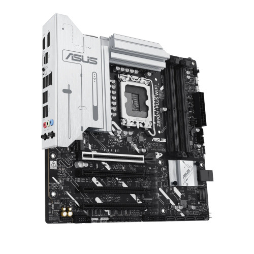 ASUS PRIME Z890M-PLUS WIFI, Intel, LGA 1851 (Socket V1), Intel Core Ultra (Series 2), LGA 1851, DDR5-SDRAM, 192 GB ASUS PRIME Z890M-PLUS WIFI, Intel, LGA 1851 (Socket V1), Intel Core Ultra (Series 2), LGA 1851, DDR5-SDRAM, 192 GB