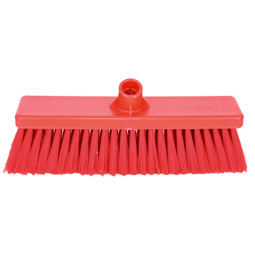 Janitorial Hygience Broom Head - Soft Red 300mm - JA0339SR Janitorial Hygience Broom Head - Soft Red 300mm - JA0339SR