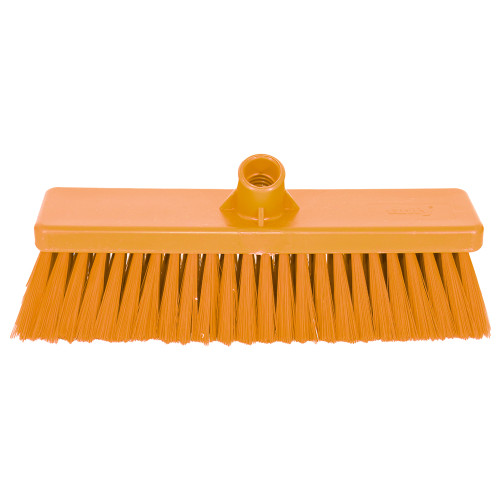 Janitorial Hygiene Broom Head - Soft Yellow 300mm - JA0339SY Janitorial Hygiene Broom Head - Soft Yellow 300mm - JA0339SY