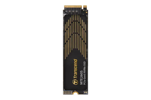 TRANSCEND 1TB MTE260S PCI-E GEN 5X4 M.2 NVMe 2280 SSD 3D NAND -14000 MB/s Read 9800 MB/s Write- Graphen Heat Spreader -750TBW