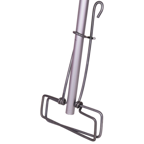 Janitorial Fan Mop Spring Clip + Aluminium Handle 22mm x 1.3m - JA0325 Janitorial Fan Mop Spring Clip + Aluminium Handle 22mm x 1.3m - JA0325