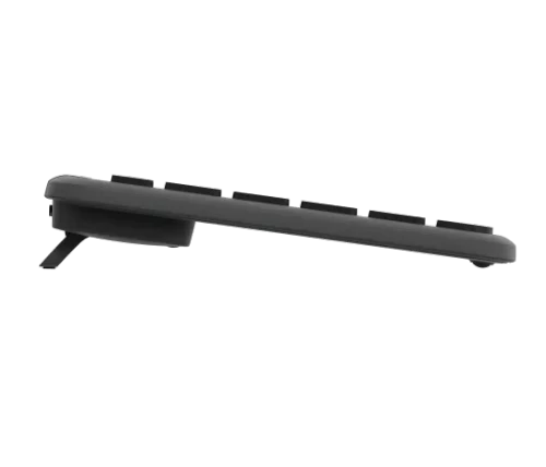 Logitech MK950 Signature Slim, Wireless, RF Wireless + Bluetooth, Scissor key switch, QWERTY, Graphite, Mouse included