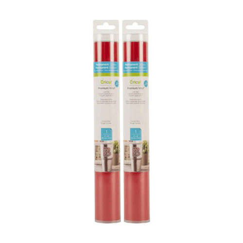 Cricut 2008567, Heat transfer vinyl roll, Smooth heat transfer vinyl, Red, Monochromatic, Glossy, 122 mm Cricut 2008567, Heat transfer vinyl roll, Smooth heat transfer vinyl, Red, Monochromatic, Glossy, 122 mm