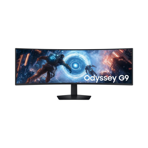 Samsung G91F, 124.5 cm (49"), 5120 x 1440 pixels, Dual QHD, LCD, 1 ms, Black Samsung G91F, 124.5 cm (49"), 5120 x 1440 pixels, Dual QHD, LCD, 1 ms, Black
