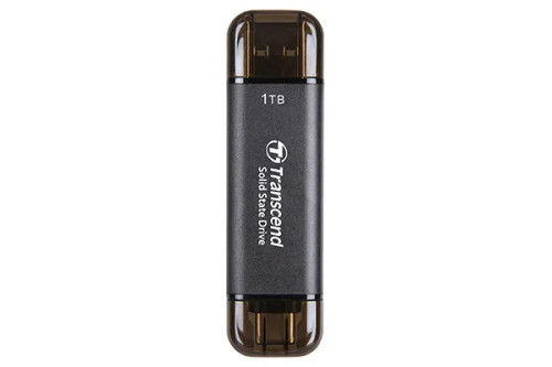 Transcend ESD310C, 1 TB, USB Type-A to USB Type-C, USB 3.2 Gen 2x2, 1050 MB/s, Black Transcend ESD310C, 1 TB, USB Type-A to USB Type-C, USB 3.2 Gen 2x2, 1050 MB/s, Black