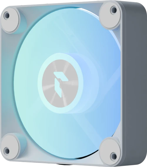 Aerocool APNX FP1-R 120mm PWM ARGB Fan - White. 