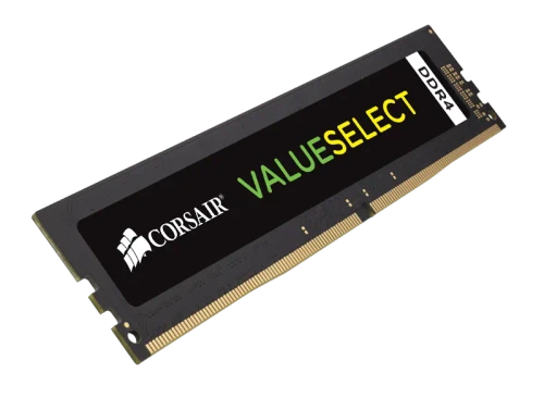 Corsair ValueSelect 16 GB, DDR4, 2666 MHz, 16 GB, 1 x 16 GB, DDR4, 2666 MHz, 288-pin DIMM, Black