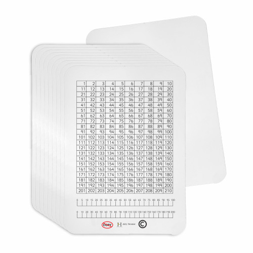 WRITING SLATE SINGLE SIDED A4 WB3 BASICALLY BOOKS PACK OF 10 - BD1007WB3