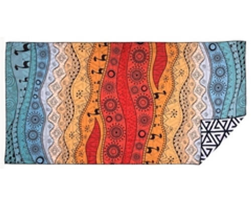 Smooth Custom Double-Sided Beach Towel - Medium - GSR - SubBeachTowel004-M