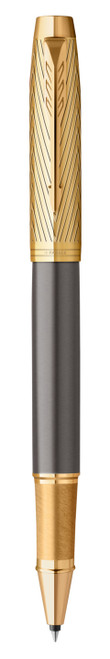 PARKER IM PREMIUM ARROW ROLLERBALL PEN - GOLD TRIM-NS2200955