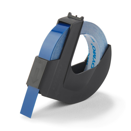 DYMO Omega Embossing Tape - Blue 9mm x 3m-DS520106