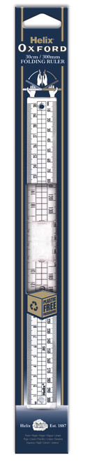 HELIX OXFORD Folding Ruler 30cm-H010506