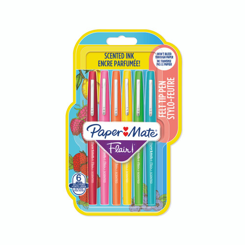PAPER MATE Flair Scented Medium 0.7mm 6's-NS2138466