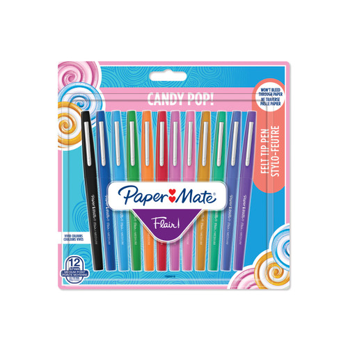 PAPER MATE Flair Candy Pop Medium 0.7mm 12's-NS1985616