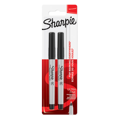 SHARPIE ULTRA FINE BLK CARD 2-NS1985878