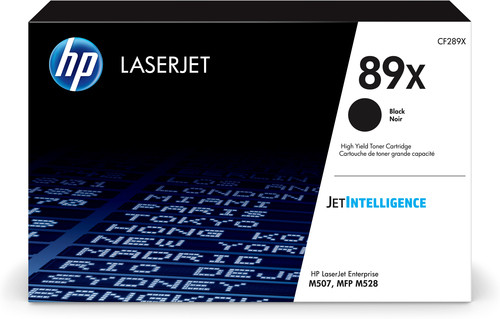 HP 89X Black LaserJet Toner Cartridge - TAR - CF289X-TAR