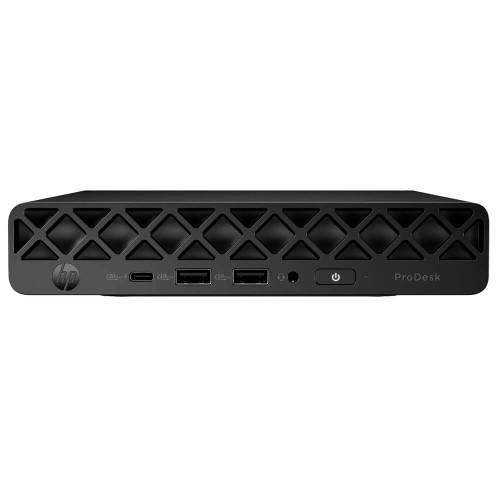 HP ProDesk 4 Mini G1i AI, Intel Core Ultra 5 225T Processor, 16GB DDR5-5600 2 SLOTS / MAX 64GB, 512GB M.2 2280 SSD, No O - TAR - BY6U5ET-TAR