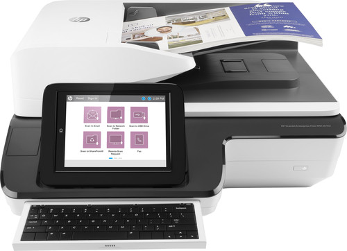 HP ScanJet Enterprise Flow N9120 fn2 Document Flatbed Scanner (A3) Single Function Networked Flatbed Scanner, 120ppm/240 - TAR - L2763A-TAR