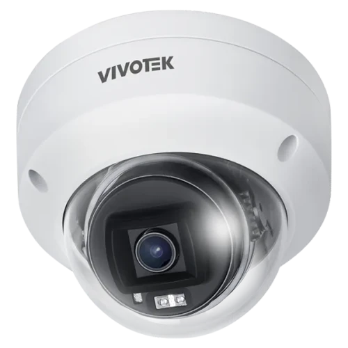 Outdoor IK10 Dome; H.265 5MP; 2.8mm; 30M IR; DI/DO; WDR PRO; Smart VCA; Deep Search
