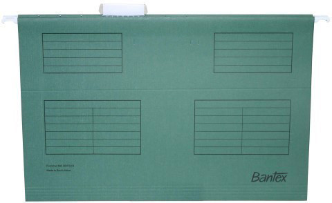 Bantex Dark Green Suspension Files Pack 25 - Office Gear