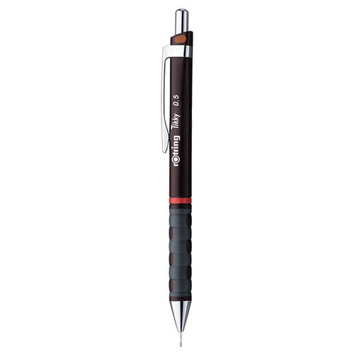 rOtring Tikky Burgundy Mechanical Pencil 0.50mm-R1904691 rOtring Tikky Burgundy Mechanical Pencil 0.50mm-R1904691