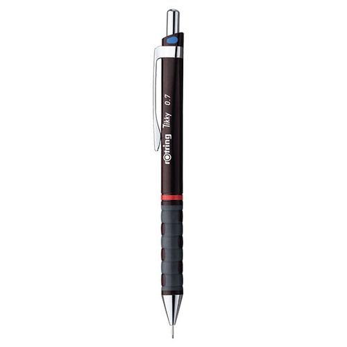 rOtring Tikky Burgundy Mechanical Pencil 0.70mm-R1904692