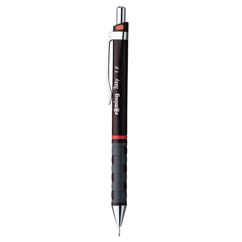 rOtring Tikky Burgundy Mechanical Pencil 1.00mm-R1904693
