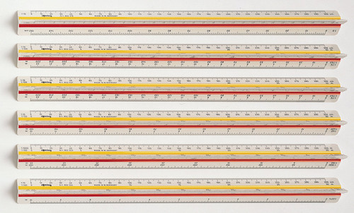 rOtring Triangular Scale Ruler No.1-RS0220481 rOtring Triangular Scale Ruler No.1-RS0220481