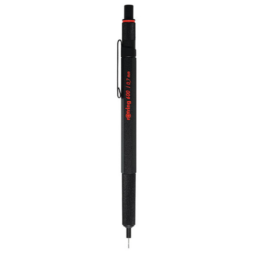 rOtring Rapid 600 Black Mechanical Pencil 0.7mm-R1904442