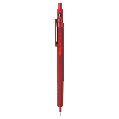 rOtring Rapid 600 Red Mechanical Pencil 0.5mm-R2114264 rOtring Rapid 600 Red Mechanical Pencil 0.5mm-R2114264