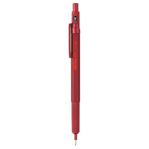 rOtring Rapid 600 Red Mechanical Pencil 0.7mm-R2114265