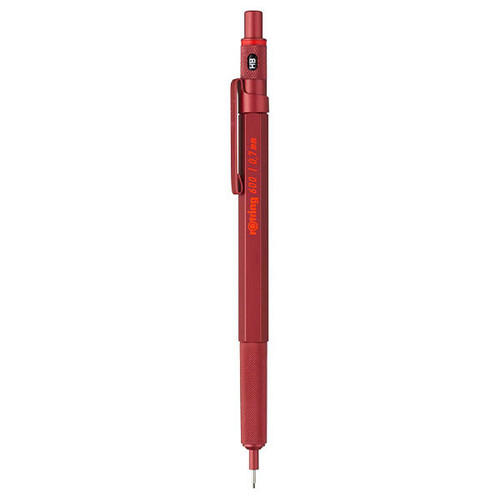 rOtring Rapid 600 Red Mechanical Pencil 0.7mm - R2114265 rOtring Rapid 600 Red Mechanical Pencil 0.7mm - R2114265