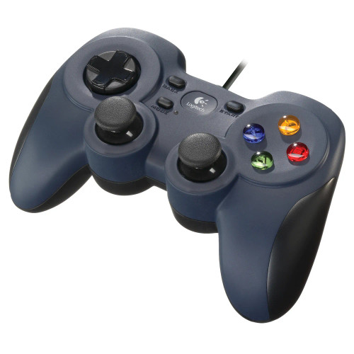 Logitech G Gamepad F310, Gamepad, PC, Back button, D-pad, Menu button, Start button, Analogue / Digital, Wired, USB 2.0