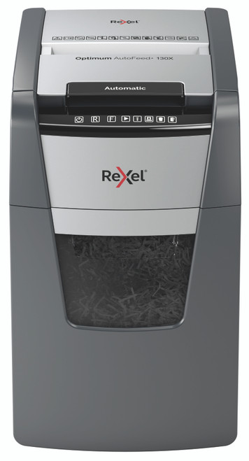 Rexel Optimum AutoFeed+ 130X Automatic Cross Cut Paper Shredder Rexel Optimum AutoFeed+ 130X Automatic Cross Cut Paper Shredder
