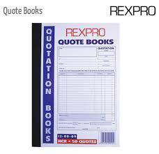 Rexpro Quote Book