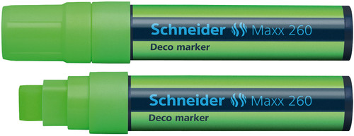 MAXX 260 - LIQUID CHALK MARKER 5 + 15mmTIP LIGHT GREEN 5'S MAXX 260 - LIQUID CHALK MARKER 5 + 15mmTIP LIGHT GREEN 5'S