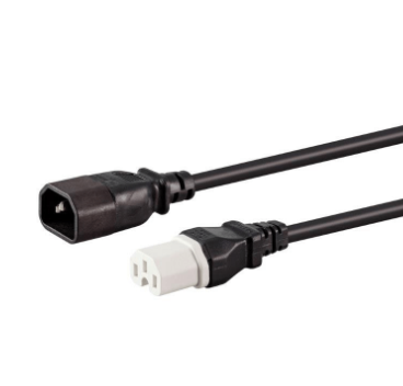 Cable Assemble 3 Meter Kettle Male To Female Power Cable - TAR - CAB-PWR-KMKF-3M-TAR