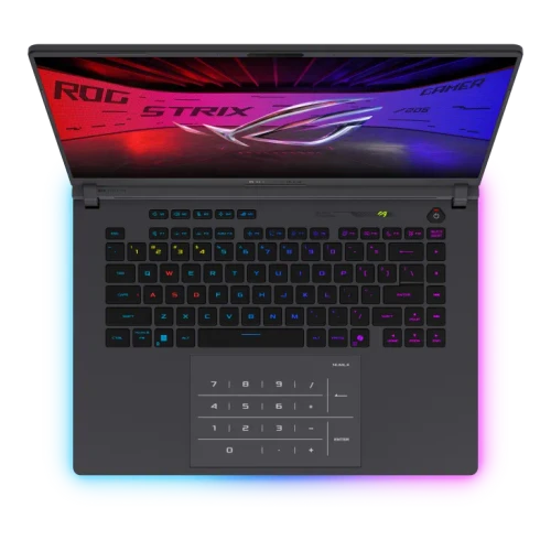 ASUS ROG Strix G16|G615JMR-I93210G0W|16'' WQXGA|GRAY|i9-14900HX|32GB DDR5(2xSD)|1TB PCIe SSD|RTX5060 8GB|ROG backpack|WIN11H
