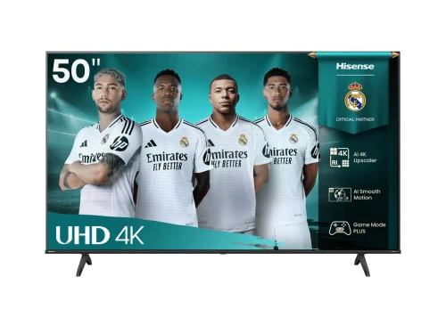 Hisense 50A6Q, 127 cm (50"), 3840 x 2160 pixels, LED, Smart TV, Wi-Fi, Black
