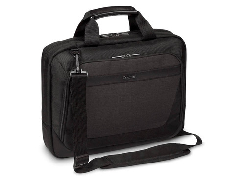 Targus CitySmart Essential Multi-Fit 12.5-14 Laptop Topload Black and Grey - TAR - TBT913GL-TAR