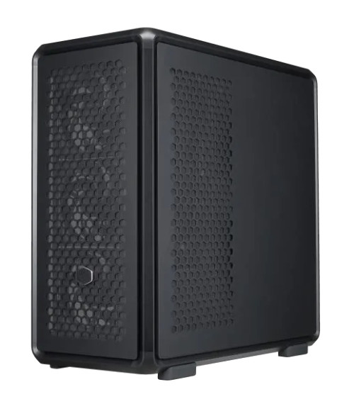 Cooler Master MasterFrame 600, Midi Tower, PC, Black, ATX, ITX, micro ATX, Aluminium, SGCC, Tempered glass, 19 cm