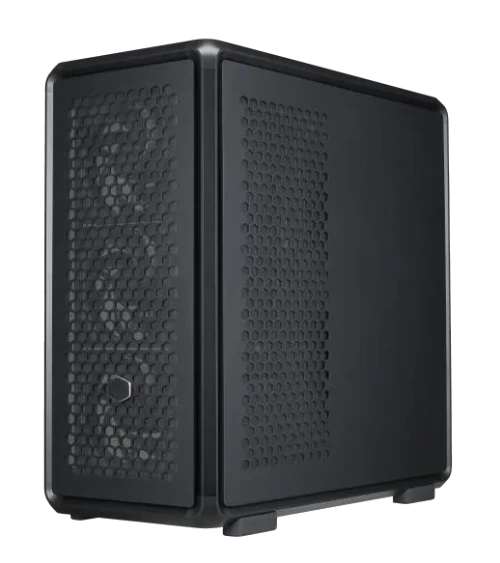 Cooler Master MasterFrame 600, Midi Tower, PC, Black, ATX, ITX, micro ATX, Aluminium, SGCC, Tempered glass, 19 cm