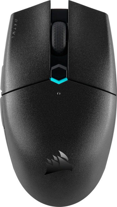 Corsair KATAR PRO, Right-hand, Optical, RF Wireless, 10000 DPI, Black
