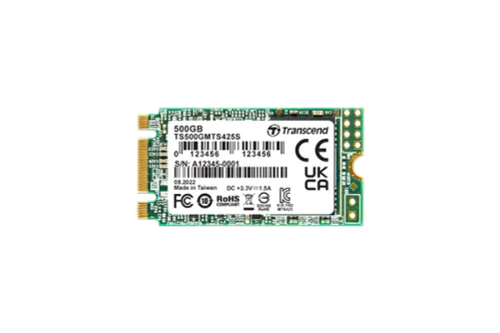 Transcend 425S, 500 GB, M.2, 530 MB/s, 6 Gbit/s