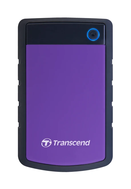 Transcend StoreJet 25H3 1TB Purple, 1 TB, 2.5", 3.2 Gen 1 (3.1 Gen 1), 5400 RPM, Black, Purple