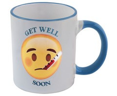 Emoji Get Well Soon - Sublimation Mug - GSR - Emug-GW